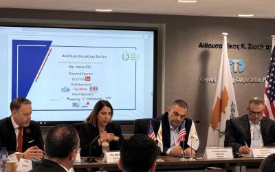 AmCham Cyprus Breakfast Series: A Strategic Dialogue with Deputy Minister to the President of the RoC, Irene Piki.